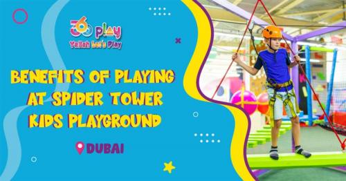 Benefits of Playing at Spider Tower Kids Playground in