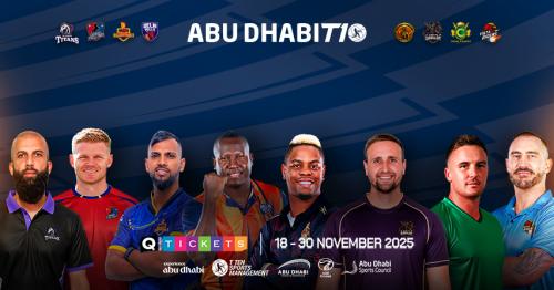 Abu Dhabi T10 Season 9 Kicks Off This November