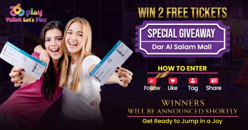 Join Dar Al Salam Mall Play Area Giveaway and Enjoy Free