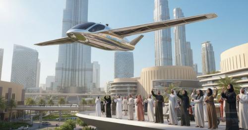 UAE residents can now see air taxis up close near Dubai
