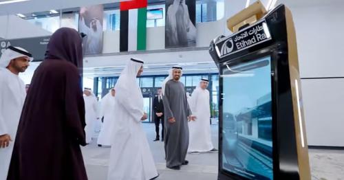 Inside UAE's first Etihad Rail station in Fujairah with