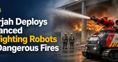 Sharjah Deploys Advanced Firefighting Robots for Dangerous Fires